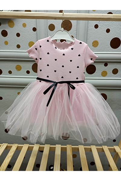 Lina Mor Baby Рокля с точки и шлейф с детайли на колана