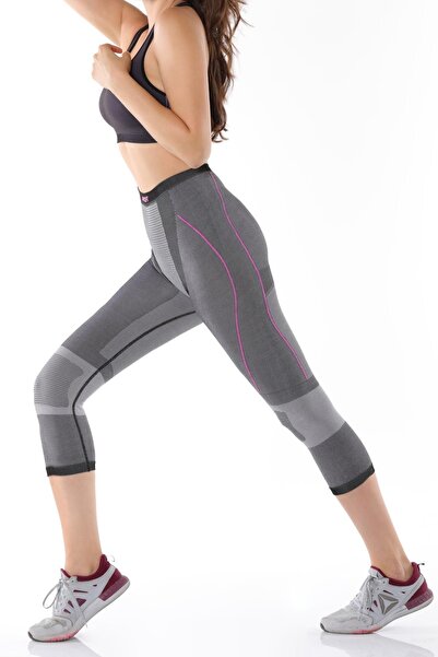 kingspearl Power Short Yüksek Bel 3/4 Seamless Spor Tayt