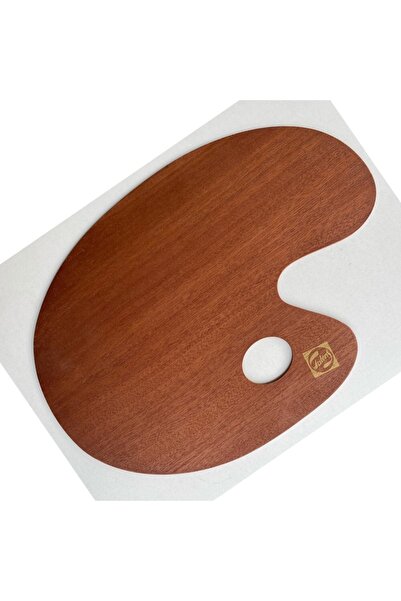 Talens Дървен овален палет: 29 X 37