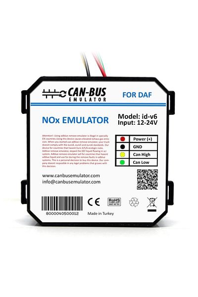 CanBusEmulator Ford F-max Euro 6 Compatible Nox Sensor Emulator