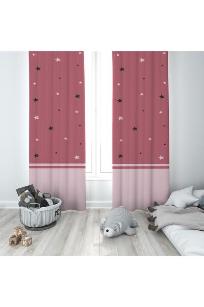 MODA Potpuno drugačija zvezda za dečiju sobu Sa deznom Zavesa za draperiju Bm...