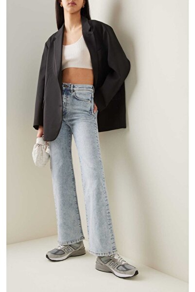 SANTA BELLA Санта Блакитна Снігова Мийка Салаш Палаццо Широкі Джинси Power Li...