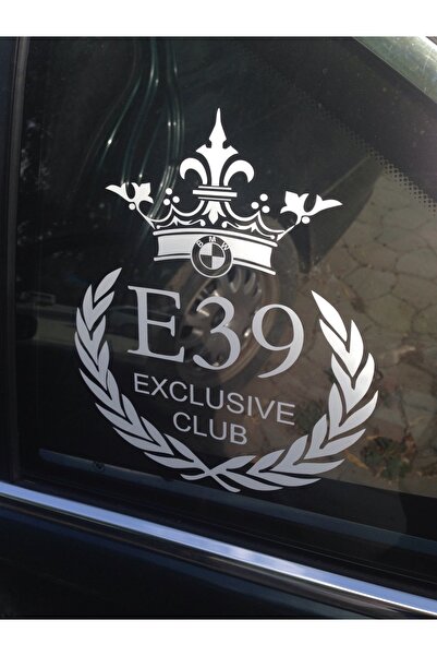 Oto Sticker ملصق Bmw E39 الحصري للنادي مكون من قطعتين، المنتج الموجود في الصو...