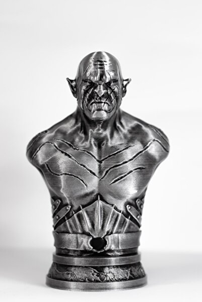 dream3d Azog Büst / Figür - Orc - Yüzüklerin Efendisi - The Lord Of The Rings...
