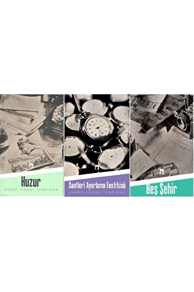 Dergah Yayınları Ahmet Hamdi Tanpınar 3'lü Set Beş Şehir-saatleri Ayarlama En...