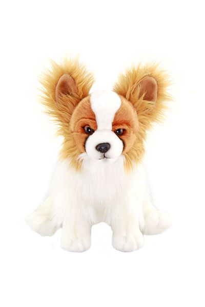 Animals Of The World Floppy Papillion Plush Dog 28 cm
