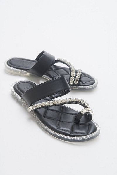 Luvi Salvador Black Stone Damen-Hausschuhe