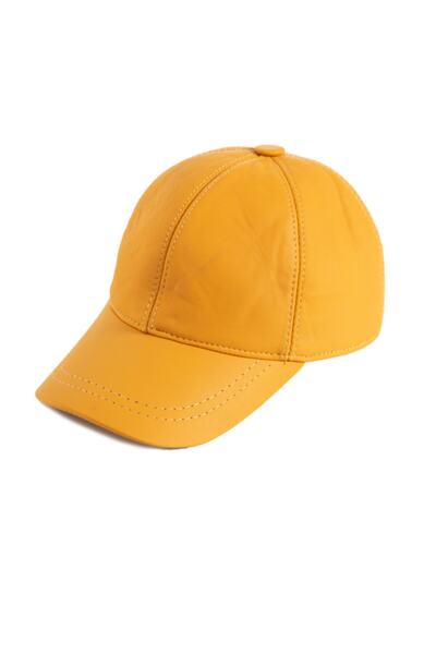 Hat Factory Καπέλο μπέιζμπολ από γνήσιο δέρμα Unisex