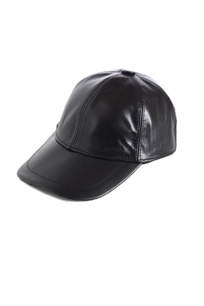 Hat Factory Καπέλο μπέιζμπολ από γνήσιο δέρμα Unisex