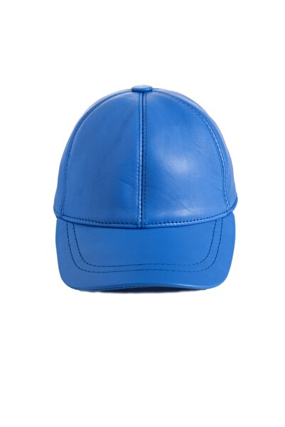 Hat Factory Унисекс бейзболна шапка от естествена кожа