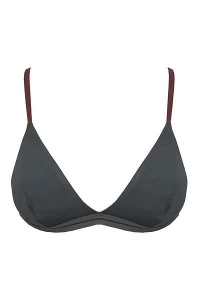 DEEP SECRET Gray Micro Bralet Ds200603br
