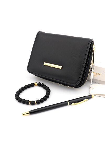 Daniel Klein Kadın Cüzdan Anneler Günü Dkw6001 + Kalem + Bilekik