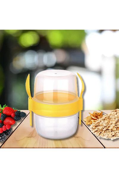 Titiz Taken Go Muesli Container Yellow 800 ml Ap-9452