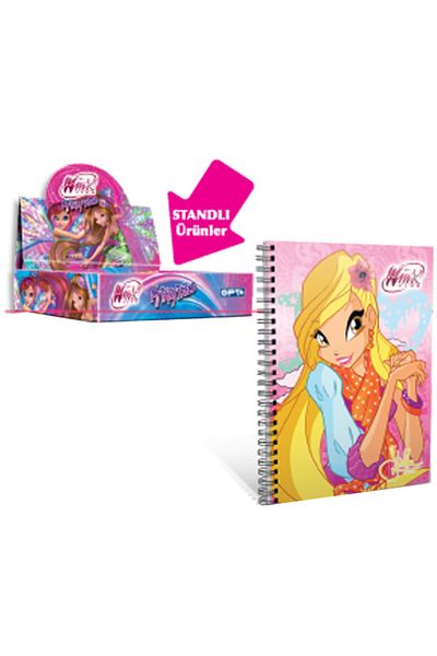 Gıpta Copertă din carton pentru notebook A6 Winx Club (suport pentru 36) 3120