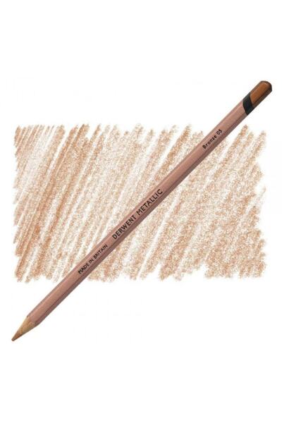 Derwent Metallic Pencil (metalik Kuru Boya Kalemi) Bronze (84)