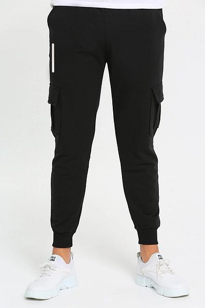 ciwi&life Cargo Pocket Covered Reflector Printed Unisex Sweatpants Bottom