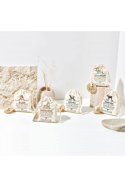 Olivos Donkey Milk Olive Oil Soap 150 Gr (with pouch)