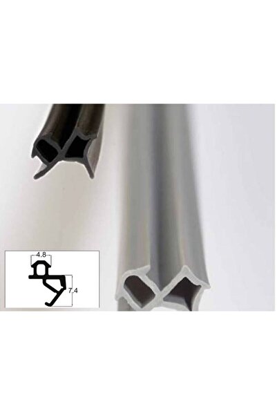 CONTACALL Pimapen Kapı Pencere Contası Pvc Doğrama Fitili 5 Metre Siyah