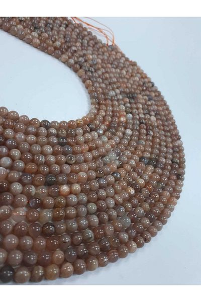 Yüksel Boncuk 8mm Solar Natural Stone String