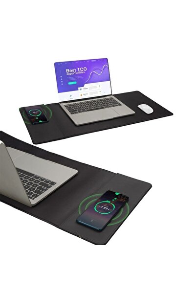 Genel Markalar Wireless Şarjlı Mouse Pad Kişiye Özel Büyük Boy