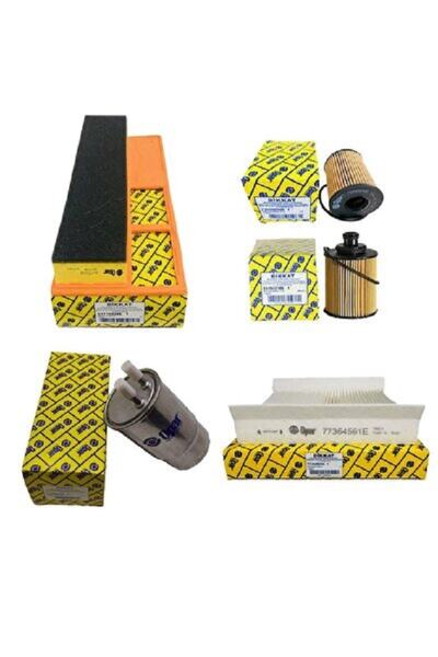 OPAR Fiat Doblo 1.3 Multijet Euro 4 Oto Filtre Bakım Seti Uyumlu