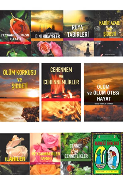 Şenyıldız Yayınevi Dergi Boy Dini Kitaplar 11'li Set