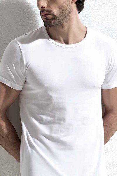 Cacharel 3 Pieces Men's O Neck Short Sleeve 95 Cotton % Elastane