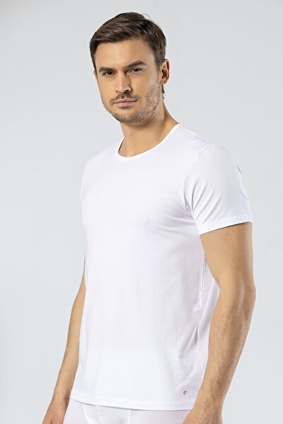 Cacharel 3 Pieces Men's O Neck Short Sleeve 95 Cotton % Elastane