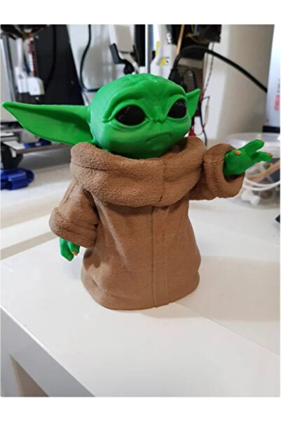 Genel Markalar Baby Yoda - Bebek Yoda 15 Cm Figür (HAREKETSİZ BOYANMIŞ ÜRÜNDÜR)
