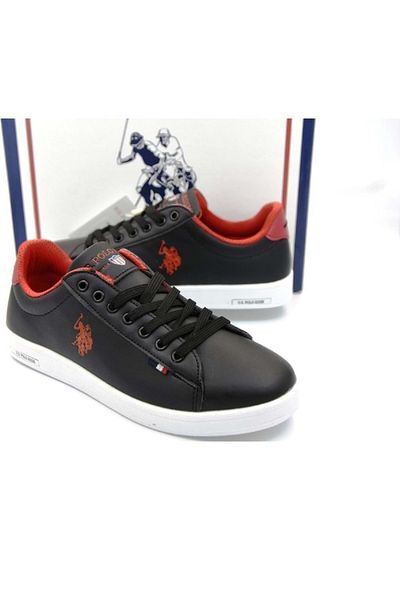 U.S. Polo Assn. US Polo Franco Wmn Shoes Black-red