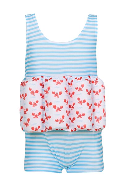 Verte Vallée Erkek Çocuk Yengeç Desenli Batmayan Mayo