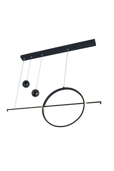 TT AYDINLATMA Daylight Tt026-sy Matte Black LED Chandelier