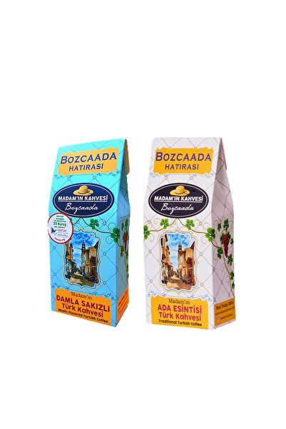 Madamın Kahvesi Ada Esintisi Ve Damla Sakızlı 100gr Set