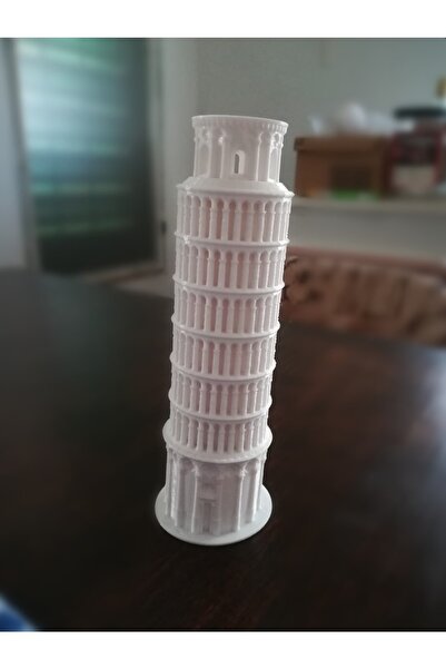 TuransoyCraft Pisa Kulesi Minyatür Biblo 12cm