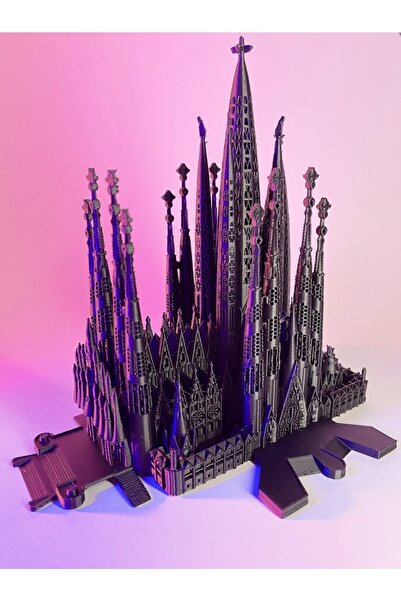 TuransoyCraft La Sagrada Familia Barcelona Minyatür Biblo Dev Boy