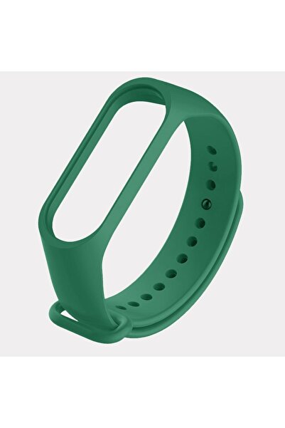 ucuzmi bulvar telefon Xiaomi Mi Band 5 / 6 / 7 Uyumlu Haki Akıllı Saat Kordon...