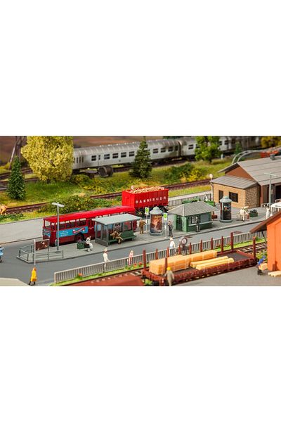 Faller 1:87 Ho Model Sideboard Bus Stop -120207