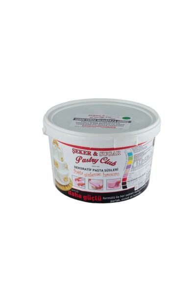 ŞEKER & SUGAR Şeker Hamuru 2.5 Kg Yeşil