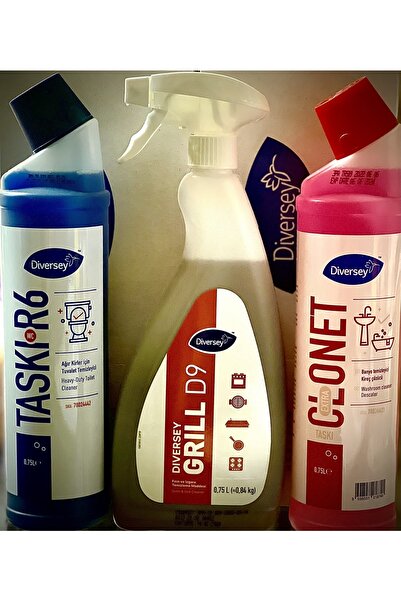 Diversey Suma Grill D9 750 Ml + R6 750 Ml + W41 750 Ml