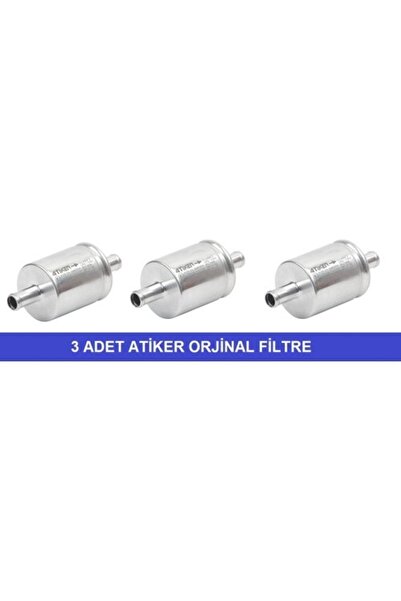 ATİKER 3 Adet Orjinal  Otogaz Lpg Filtresi
