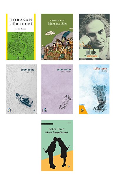 Dara Yayınları Selim Temo Kitapları - Horasan Kürtleri - Jubile - Mem Ile Zin Seti