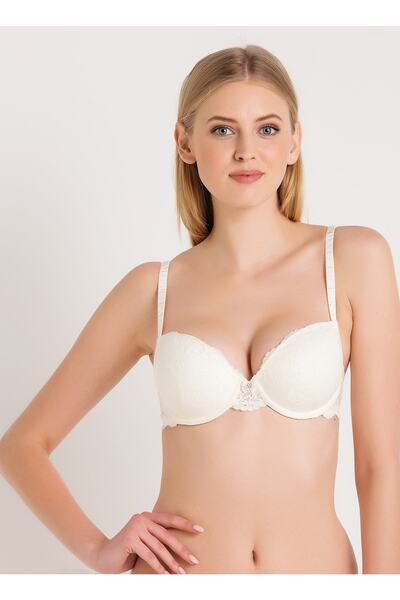 Magic Form 2770 All Lace Sponge Bra - Ecru