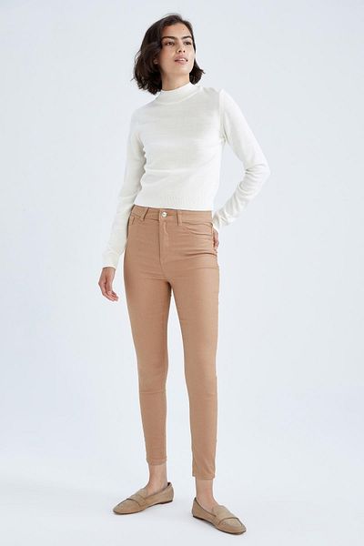 DeFacto Super Skinny Fit magas derekú nadrág