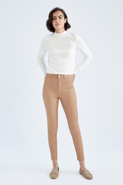 DeFacto Super Skinny Fit magas derekú nadrág