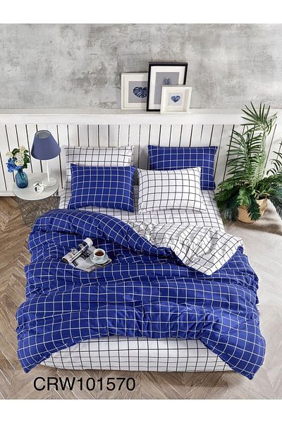 miss linda home collection Set cuvertură dublu față-verso Miss Linda Home 100% bumbac