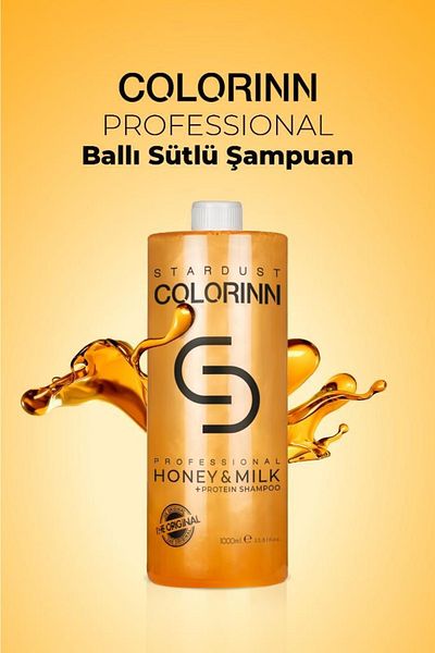 Colorinn Honey and Milk Protein Shampoo 1000 ml