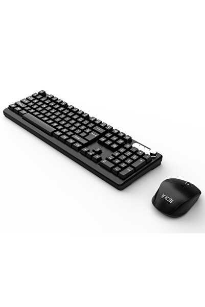 Inca Iws-549u Rechargeable Silent Type-c Wireless Multimedia Klavye & Mouse Set