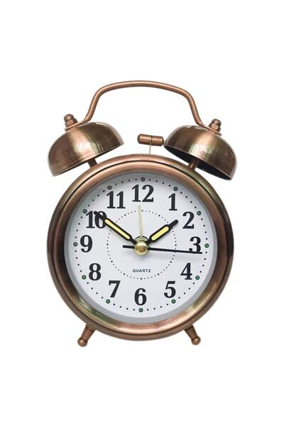 keyfim shop Dekoratif Büyük Boy Masa Üstü Işıklı Çalar Saat