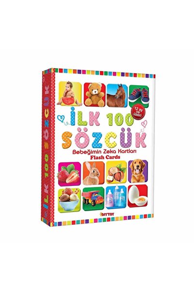 Diytoy My Baby's Intelligence Cards: First 100 Words