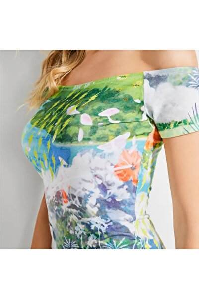 Guess Colorful Women's Dress W91K0IR1D82